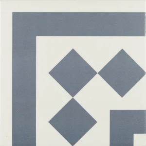 European Tiles Avantegarde Azul 001 20X20 Matt Ceramic  Tile