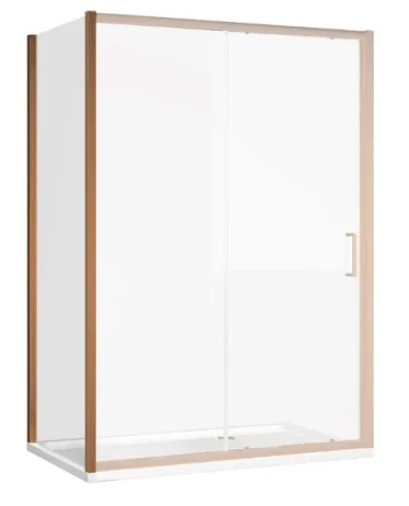 Cubico Florence Brushed Bronze Side Panel 900 product image - Image 1