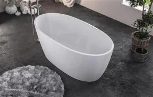 Eastbrook Wandsworth Freestanding Bath 1495x725x580mm White