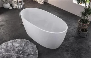 Eastbrook Wandsworth Freestanding Bath 1495x725x580mm White product image - Image 1