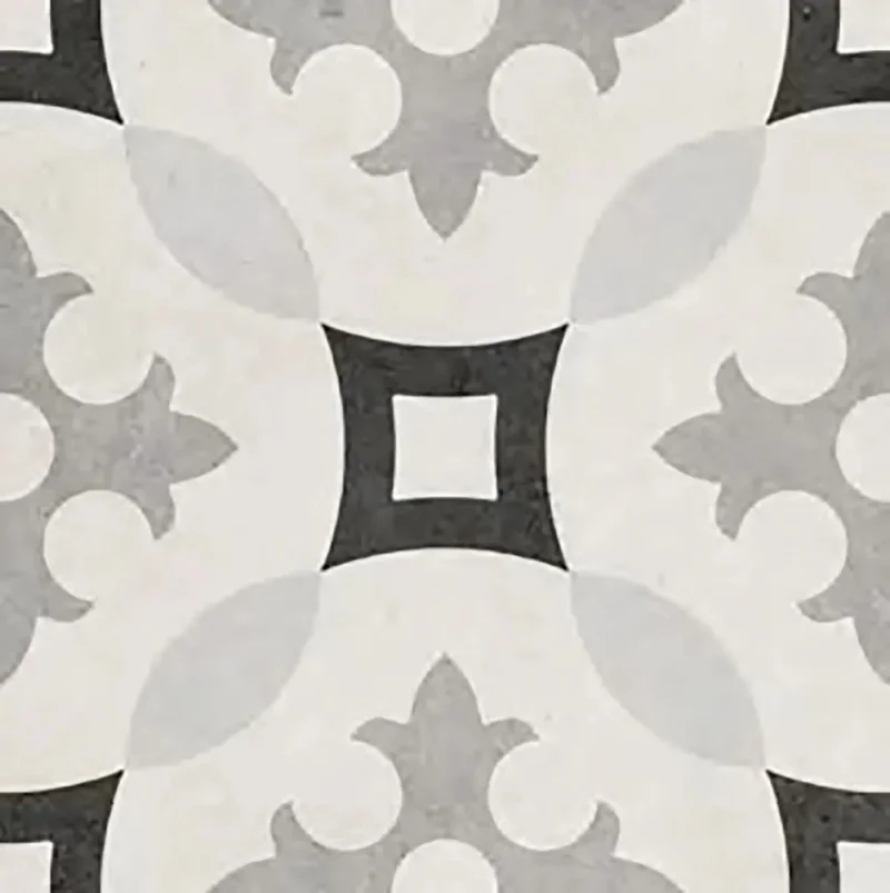 European Tiles La Boheme - Anne 20x20cm Patterned Matte detail view - Image 3