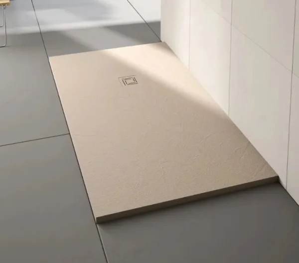 Merlyn Truestone Rectangle Tray Sandstone 1200 X 900mm