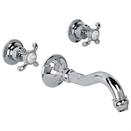 Lefroy Brooks La Chapelle Conc 3h Bath Mixer - Antique Gold
