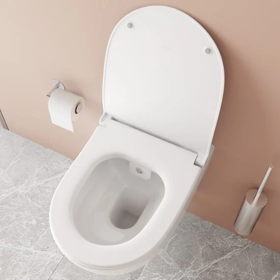 Vitra Sento Aquacare Rimless Wall Hung Wc Pan - White