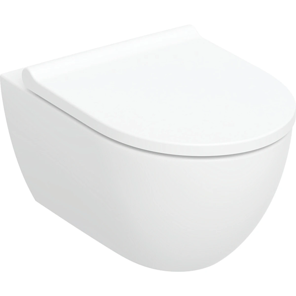 Geberit Acanto Wall Hung Pan And Soft Close Seat (rimfree)