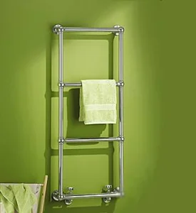 Vogue Ballerina WM - BR Towel Radiator Electric Only - Chrome 1575X525