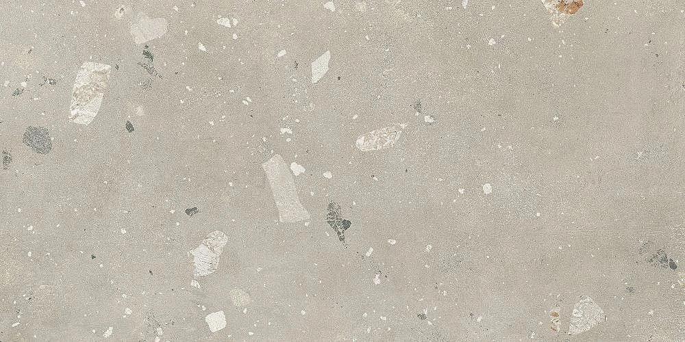 European Tiles Concrete Flax Pebble Matt Wall & Floor Tile 120x60cm