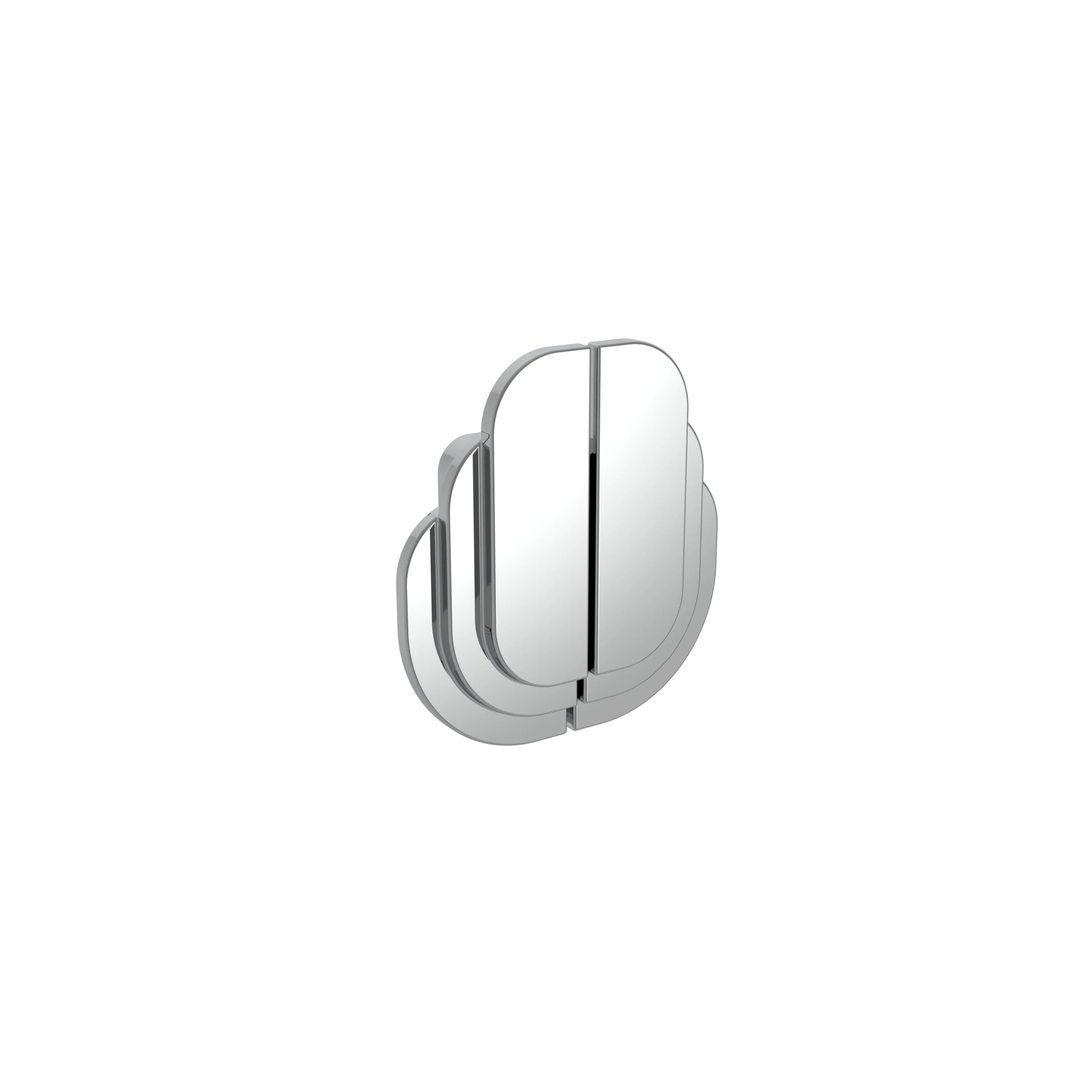 Burlington Riviera Tier Handle Pair Chrome