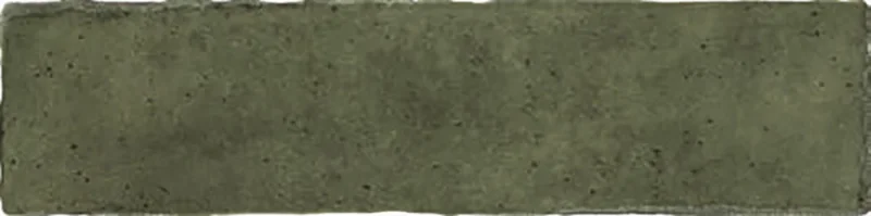 European Tiles Apollo Green Porcelain Glossy Wall & Floor Tile 7x28cm detail view - Image 4