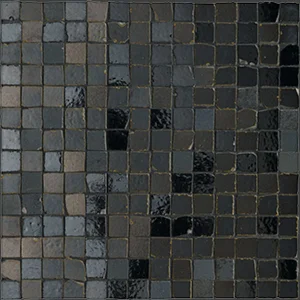 European Tiles Metallo IRON MOSAIC METAL 30 X 30 Tile
