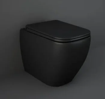 Fee Ing Soft Close Seat Matt Black product image - Image 1