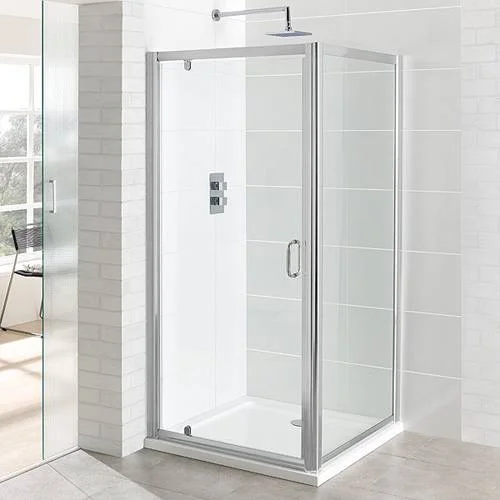 Eastbrook Vantage Easy Clean Pivot Door 700mm Chrome