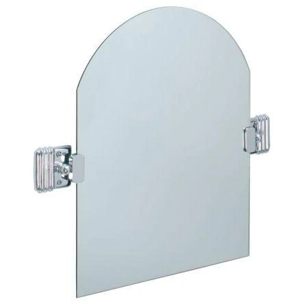 Lefroy Brooks Belle Aire Dome Top Tilting Mirror - Nickel