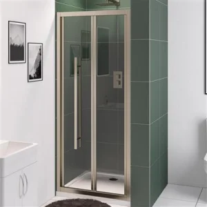 Eastbrook Vantage 2000 Easy Clean Bi-fold Door 900mm Brushed Brass