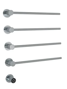 Just Taps Onyx Electric Towel Radiator 520 Chrome