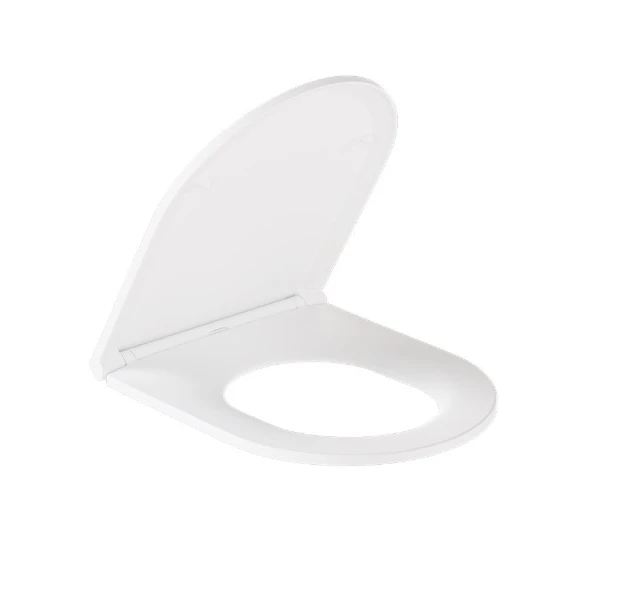 Vado Slimline Round Toilet Seat For Back-to-wall Wc White
