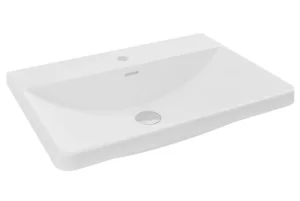 Eastbrook Cavone 60cm Ceramic Cabinet Basin Gloss White