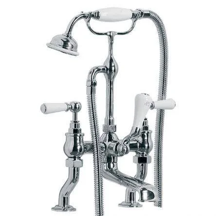 Lefroy Brooks Classic White Lever D/m Bsm - Nickel