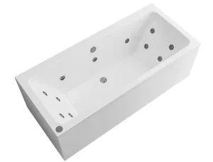 Eastbrook Portland De 1700x750 (440) C/w 14 Jet Whirlpool Beauforte White