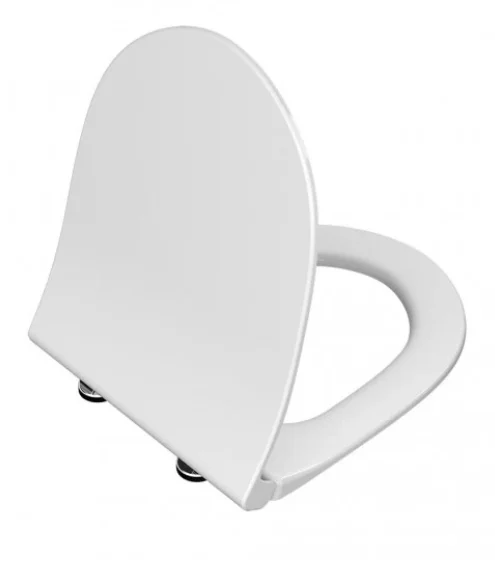 Vitra Sento Slim Soft Close Quick Release Seat & Cover - White