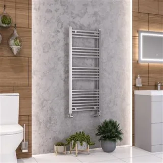 Eastbrook Wendover Straight Multirail 1200 X 500 Chrome product image - Image 1