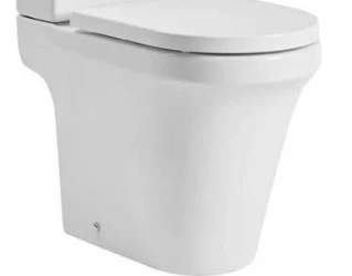 Tavistock Aerial Rimless Comfort Height Open Back Close Coupled Pan