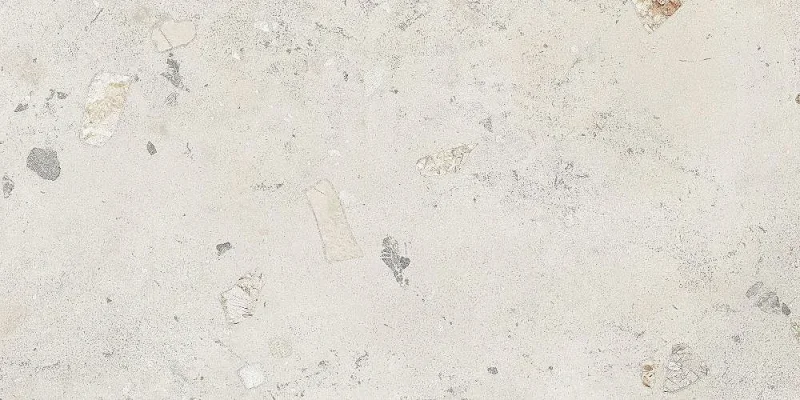 European Tiles Concrete White Pebble Matt Wall & Floor Tile 120x60cm detail view - Image 7