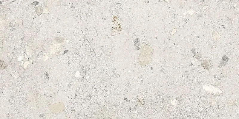 European Tiles Concrete White Pebble Matt Wall & Floor Tile 120x60cm detail view - Image 8