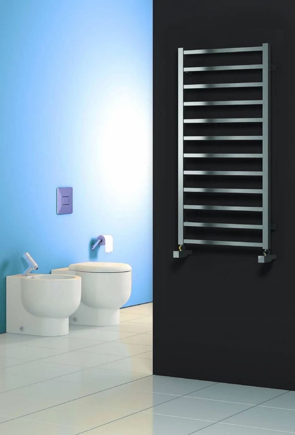 Reina Arden 500 X 1000 Satin Stainless Steel Towel Radiator