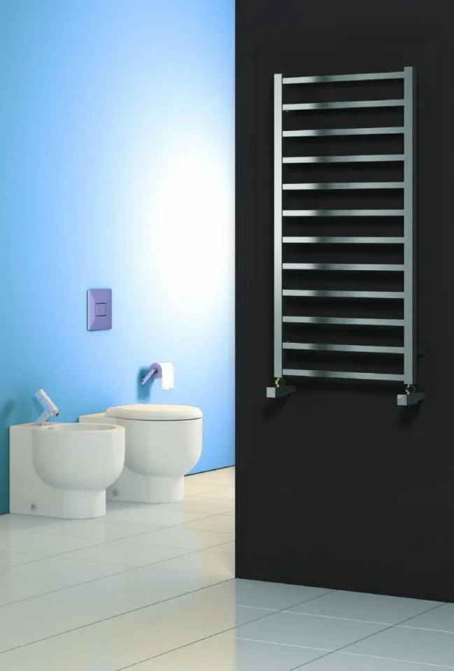 Reina Arden 500 X 1000 Satin Stainless Steel Towel Radiator product image - Image 1