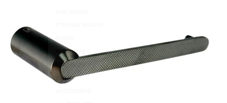 Neo Toilet Paper Holder Brushed Black