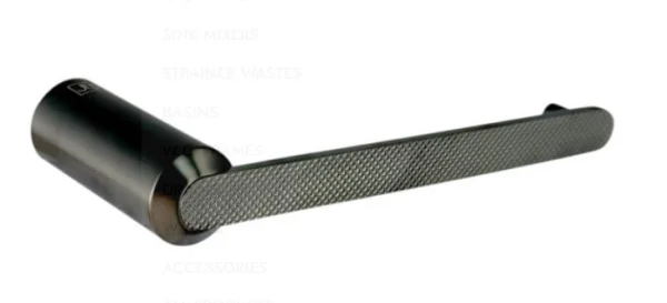 Neo Toilet Paper Holder Brushed Black