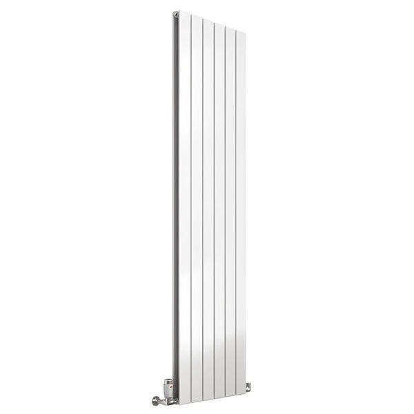 Reina Flat Vert Designer Radiator 1800 X 440 Double White