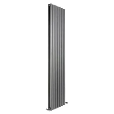 Reina Neva Designer Radiator - 1800 X 472 Double Anthracite product image - Image 1