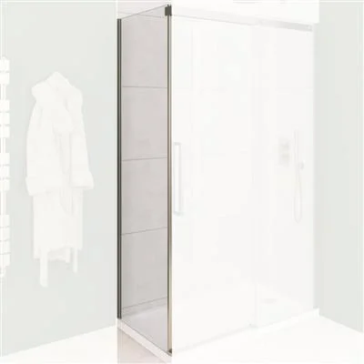 Eastbrook Corniche Slider Side Panel 2000x700 Brushed Brass