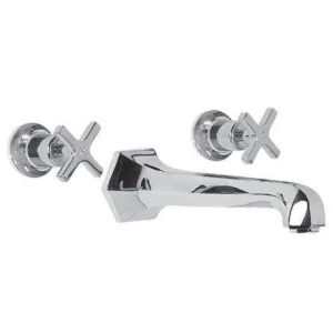 Lefroy Brooks Mackintosh Conc 3h Bath Filler - Nickel