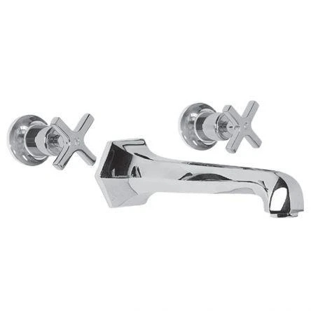 Lefroy Brooks Mackintosh Conc 3h Bath Filler - Chrome