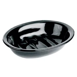 Lefroy Brooks Classic Free Standing Black China Soap Dish