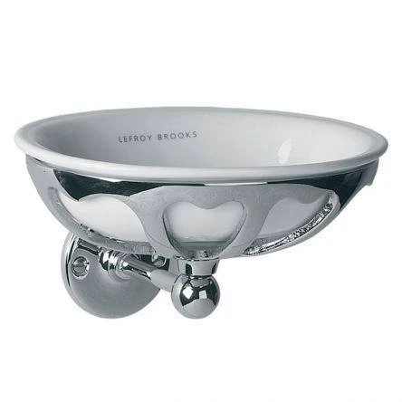 Lefroy Brooks White China Soap Dish For Lb4505/4515