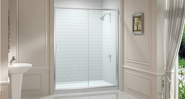 Merlyn 8 Series Frameless Sliding Door 1400mm