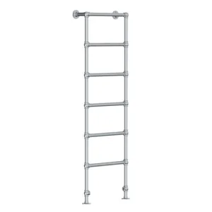 Lefroy Brooks Edwardian Ladder Towel Rail 1830x590mm - Chrome