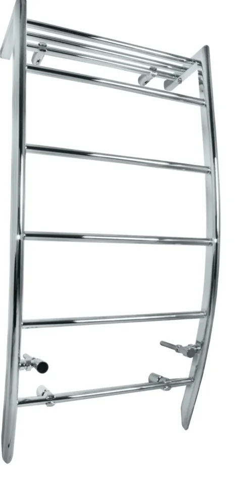 Vogue Carina Towel Radiator Heating Only - Chrome 1200X600 product image - Image 1