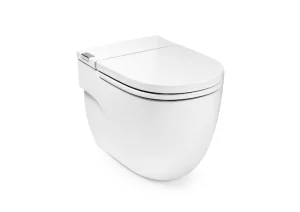 Roca Box-rim Back To Wall Wc With Integrated Cistern And Soft Close Seat