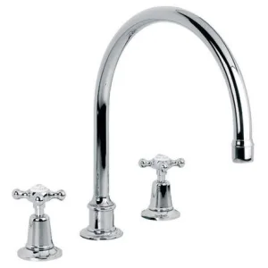 Lefroy Brooks Connaught D/m 3h Kitchen Mixer - Chrome