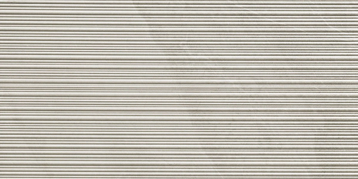 European Tiles Slate Stone SNOW RIBBED 30 X 60 Rectified Matte Tile