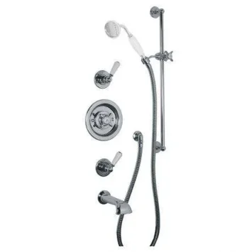 Lefroy Brooks Godolphin Conc Archi Bsm, Flow Ctrl, Spout & Kit - Chrome product image - Image 1