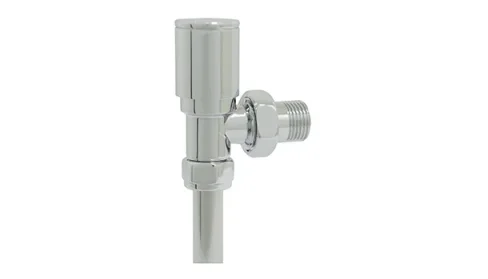 Vogue Arne Valves - Straight 1/2Inch 15mm - Chrome 83X75 detail view - Image 2