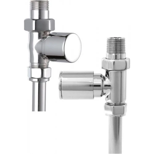 Vogue Arne Valves - Straight 1/2Inch 15mm - Chrome 83X75