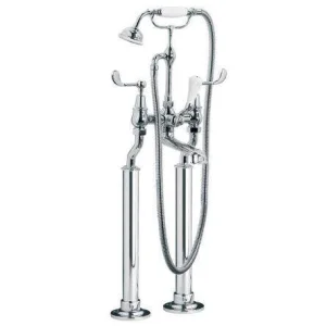 Lefroy Brooks Connaught Lever Bsm With Standpipe Sleeves - Chrome