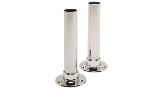 Vogue Valve Sleeves 19mm 100mm Long - Chrome